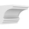 Ekena Millwork Standard Diane Architectural Grade PVC Corbel, 7"W x 6"D x 6"H CORP07X06X06DIA - alternate 1